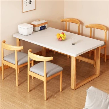 Bàn Bếp Khung Gỗ Nguyên Khối